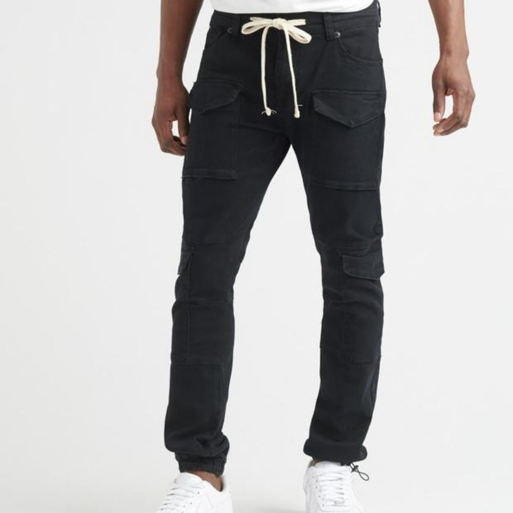 Decibel Men's Digies Cargo Pant- Black